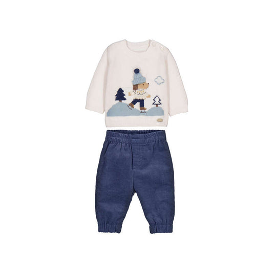 Conj. pantalon largo jersey 2533 indigo