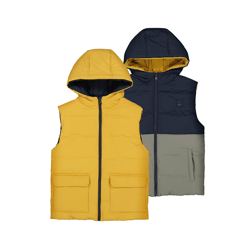chaleco reversible 7306 honey