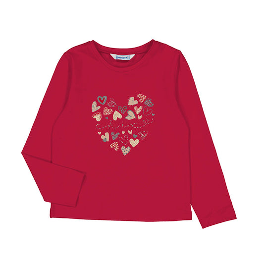 Camiseta manga larga 178 rojo
