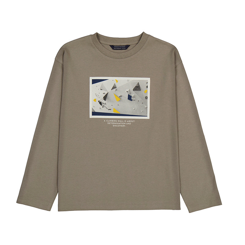 Camiseta m/l print hd 7006 roca