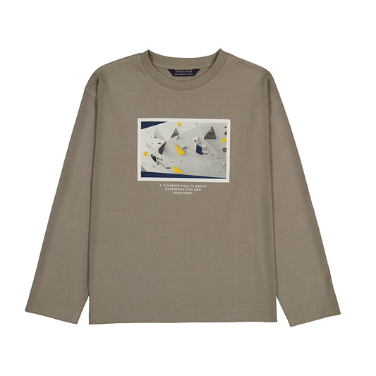 Camiseta m/l print hd 7006 roca