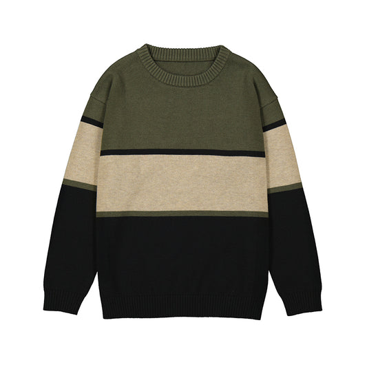 Jersey bloques 7303 oliva