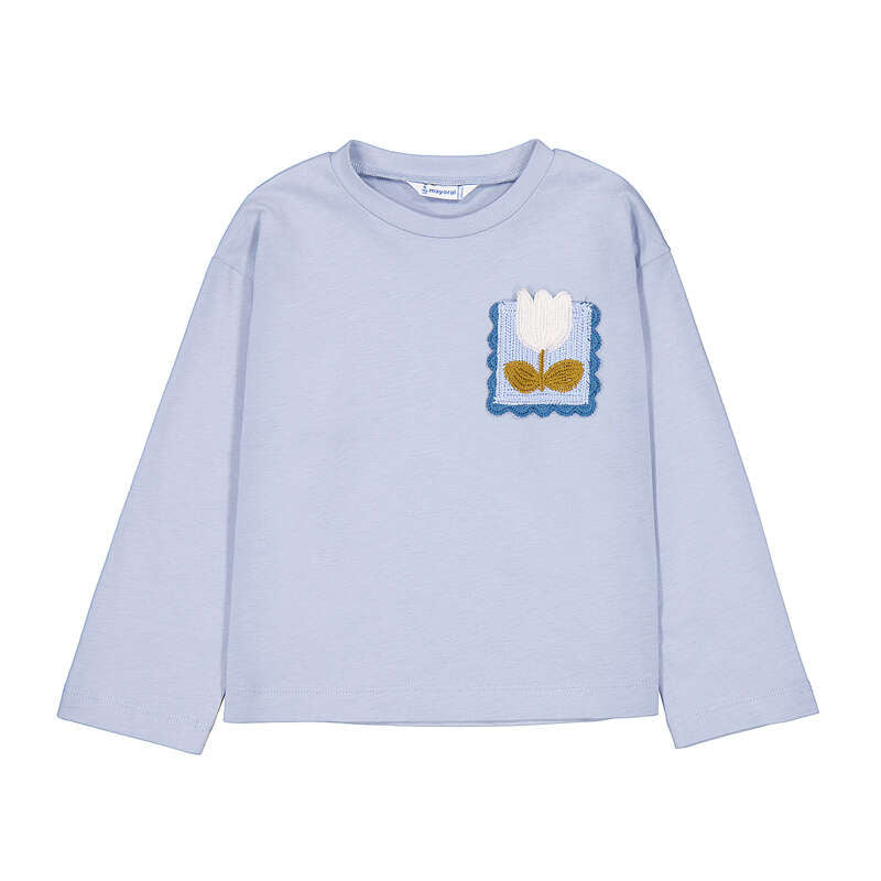 Camiseta m/l 4029 cielo