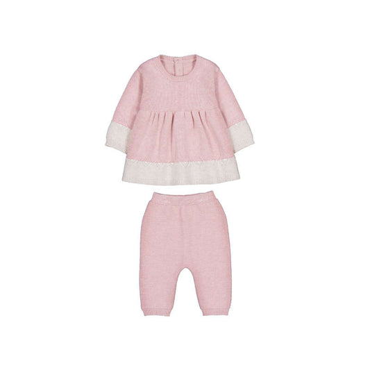 Conj. leggings tricot 2701 Rosa b vig