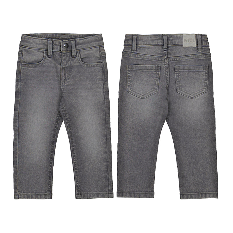 Pant. tejano slim fit basico 510 gris
