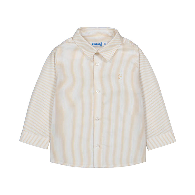 Camisa m/l basica 124 latte
