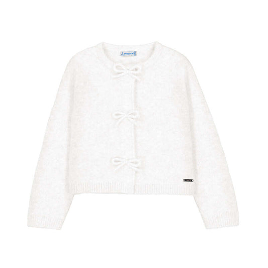 Rebeca tricot lazos 4325 crudo