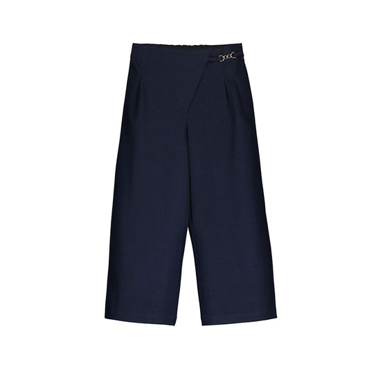 pantalon punto pinzas 4573 marino