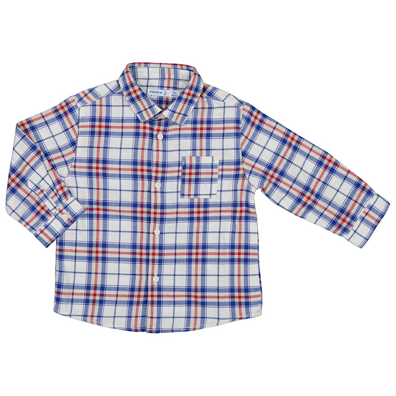 Camisa manga larga 2178 rojo