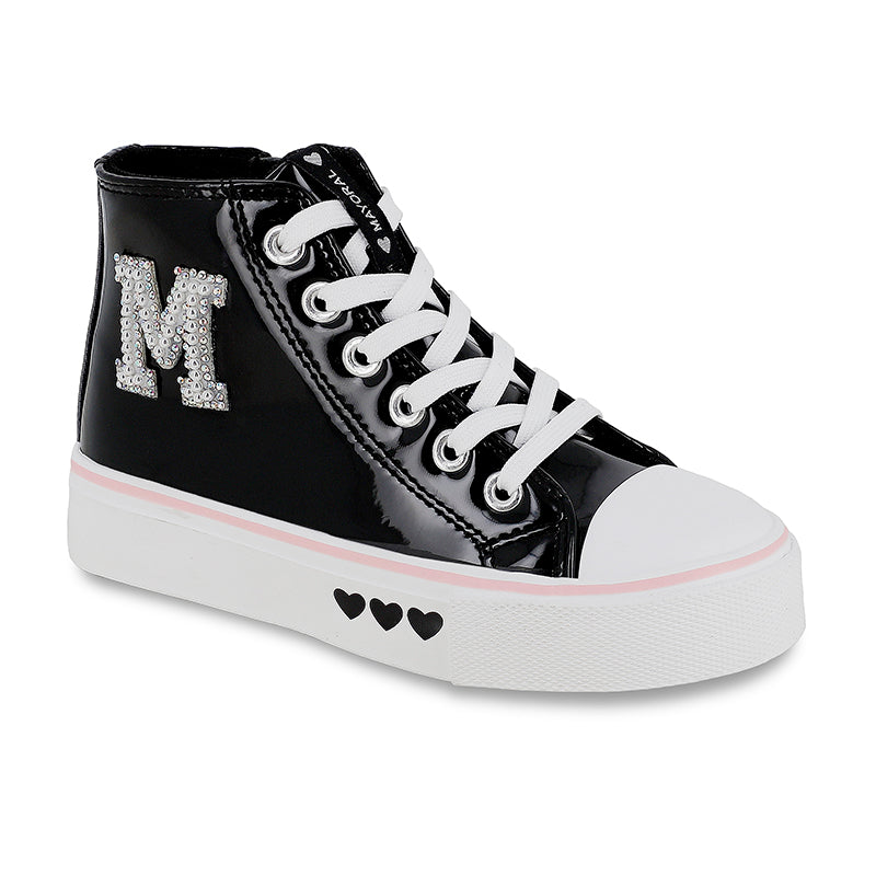 Botin plataforma 44400 46400 48400 negro