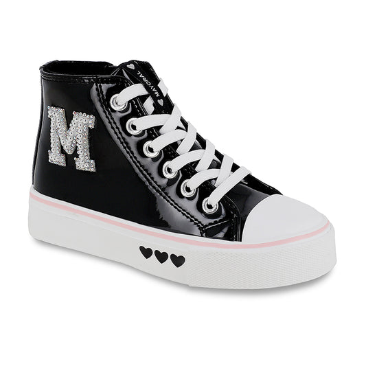 Botin plataforma 44400 46400 48400 negro
