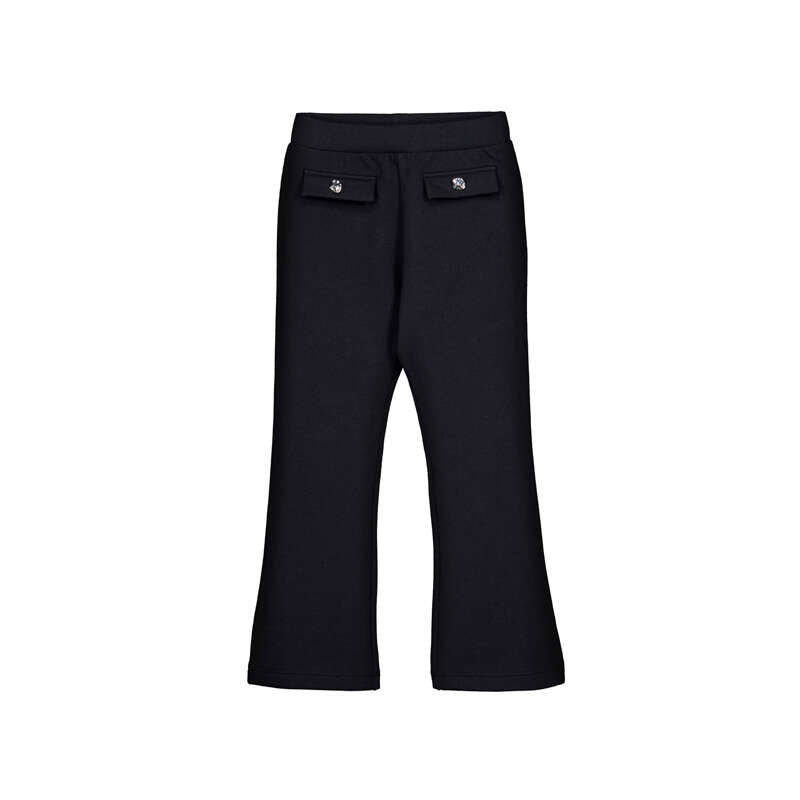 Leggings felpa flare 4731 negro