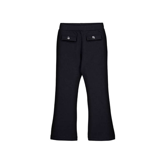 Leggings felpa flare 4731 negro
