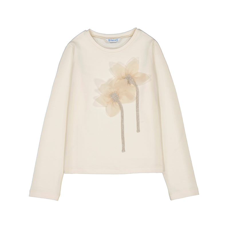 Camiseta m/l bordados 7017 macchiato