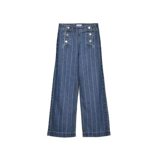 Pantalon denim wide leg 7525 medio