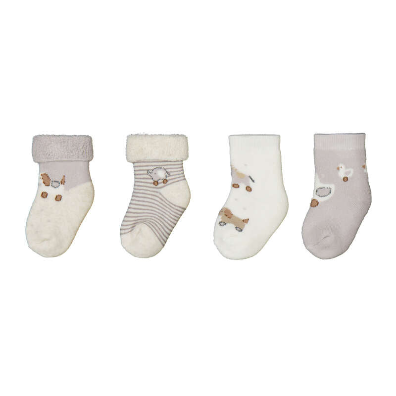 Set 4 calcetines 9107 niebla