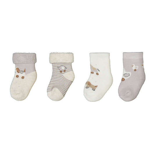 Set 4 calcetines 9107 niebla
