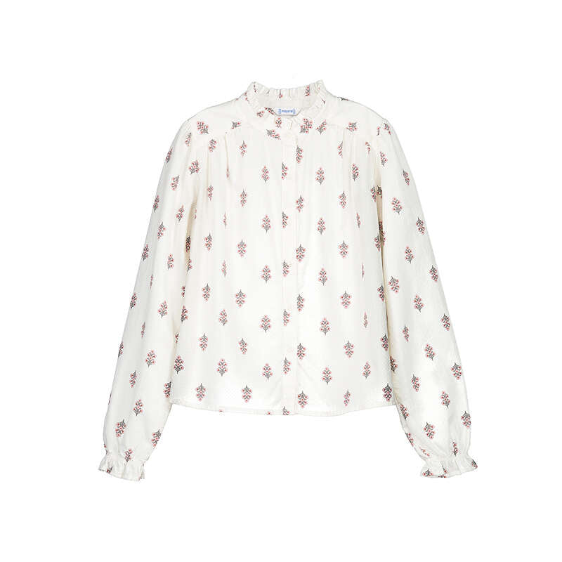 Blusa jacquard estampada 7118 macchito