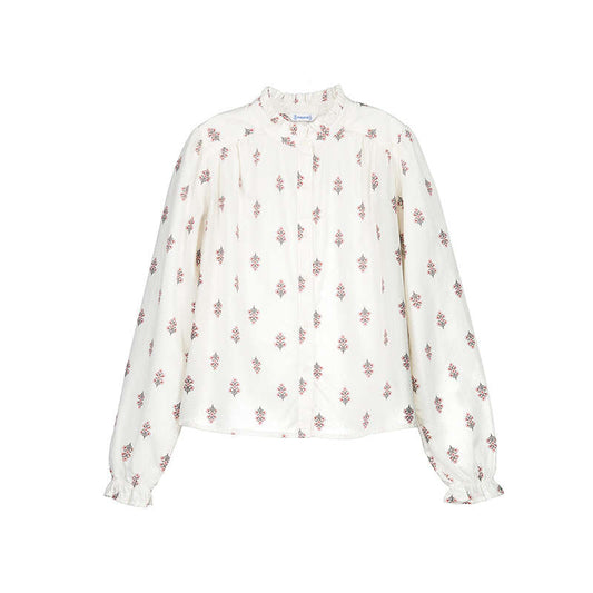 Blusa jacquard estampada 7118 macchito
