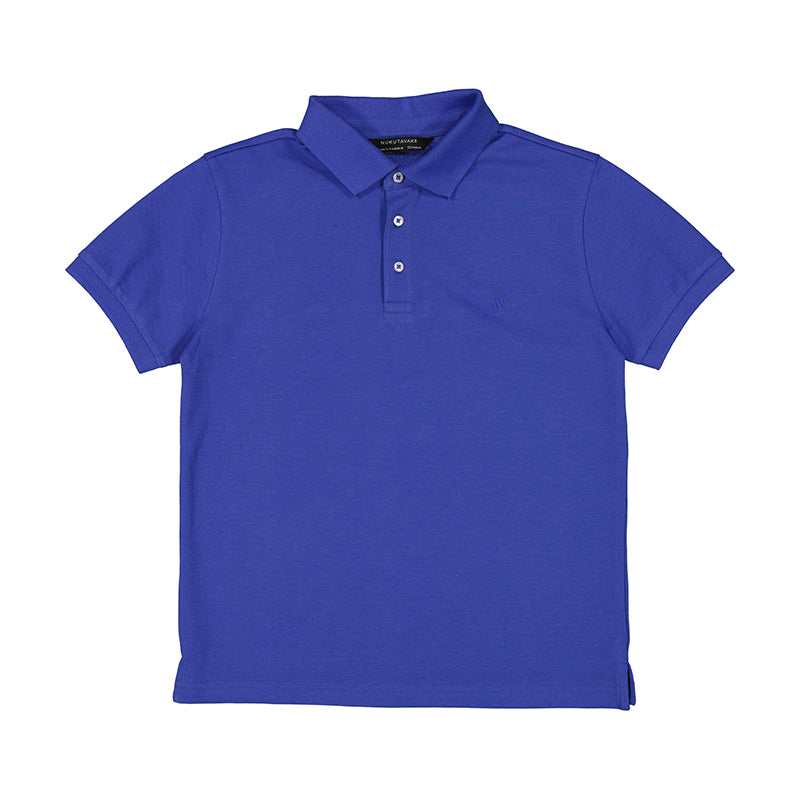 Polo m/c granito basico 890 azur