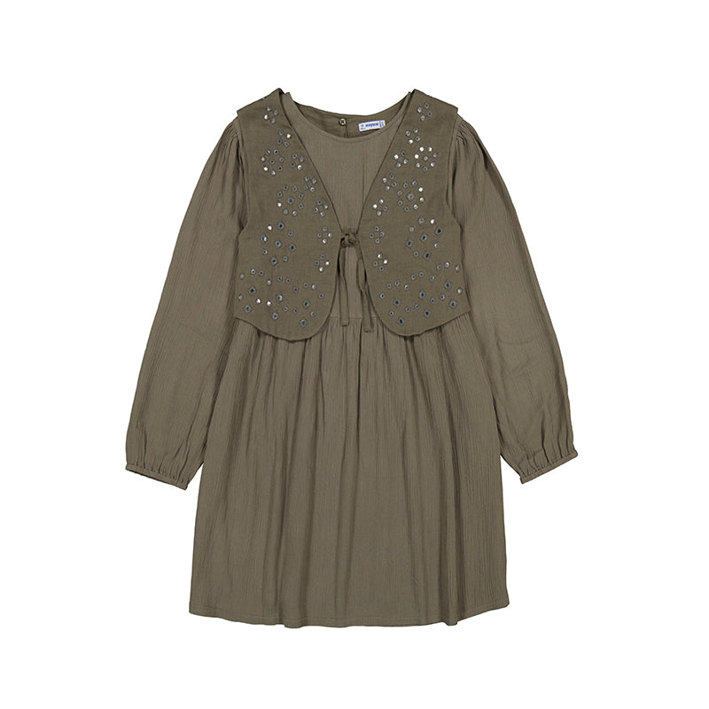 Vestido chaleco 7910 caza