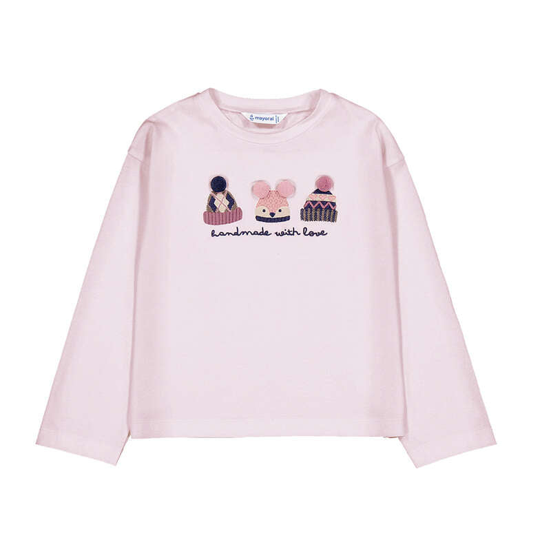 Camiseta m/l 4030 malva