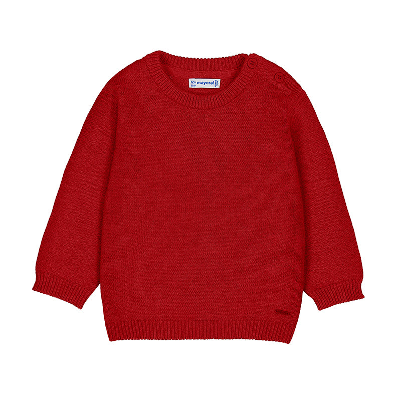Jersey cuello redondo 351 rojo