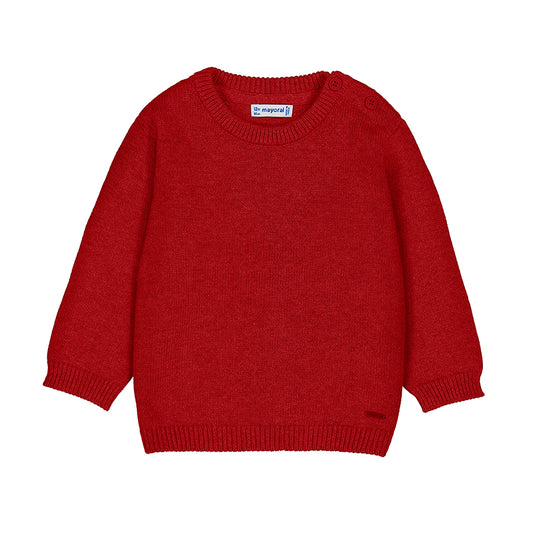 Jersey cuello redondo 351 rojo