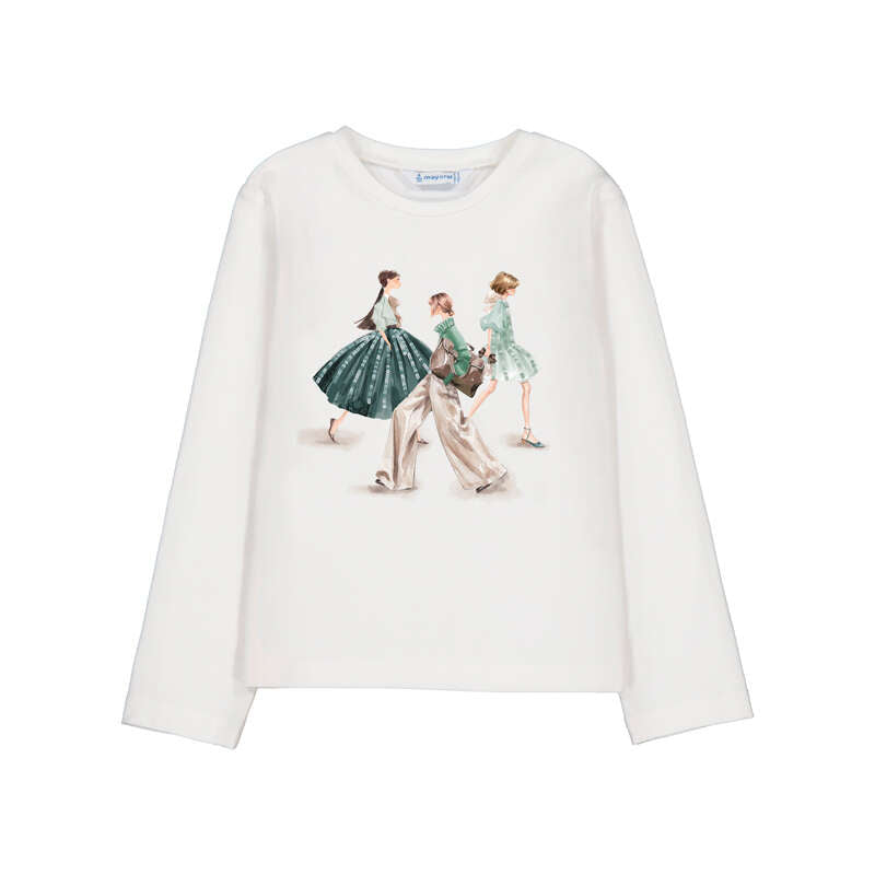 Camiseta m/l vestir 4035 nenufa