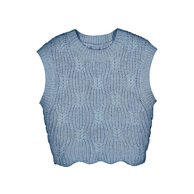 Chaleco tricot 7347 icerberg