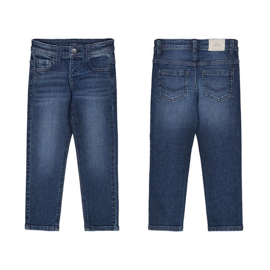 Pantalon basico tejano 504 oscuro