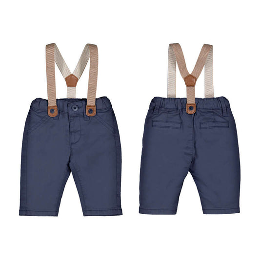 Pantalon largo tirantes 2504 navy