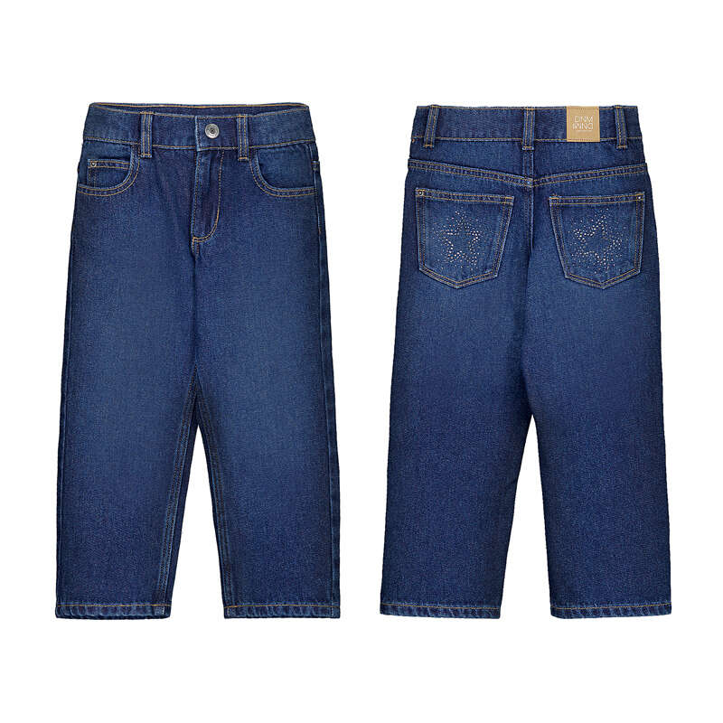 Pantalon largo denim fantasia 4520 oscuro