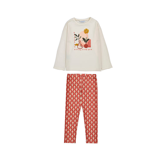 Conj. leggings estampado 4719 tandoori