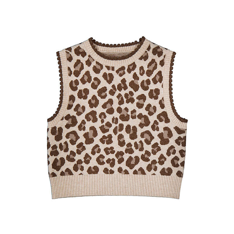 Chaleco tricot 4329 Castaña