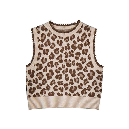 Chaleco tricot 4329 Castaña
