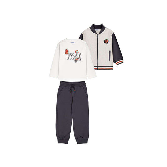 Chandal bomber camiseta 4807 pizzarra