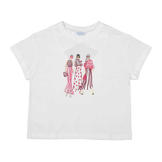 Camiseta 6030 bco hibisc