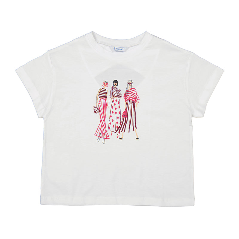 Camiseta 6030 bco hibisc