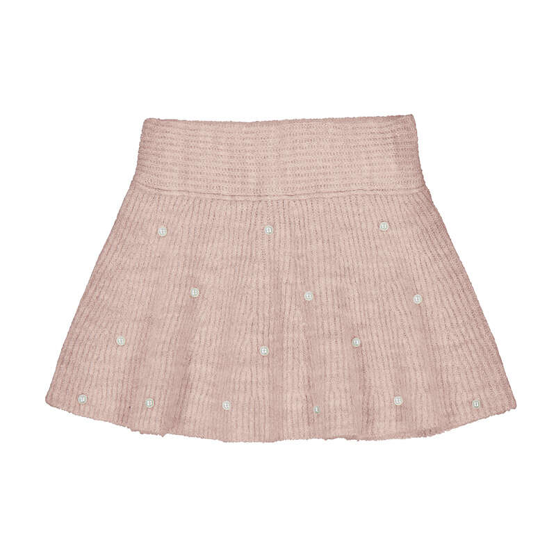 Falda tricot perlas 4907 cuarzo vig