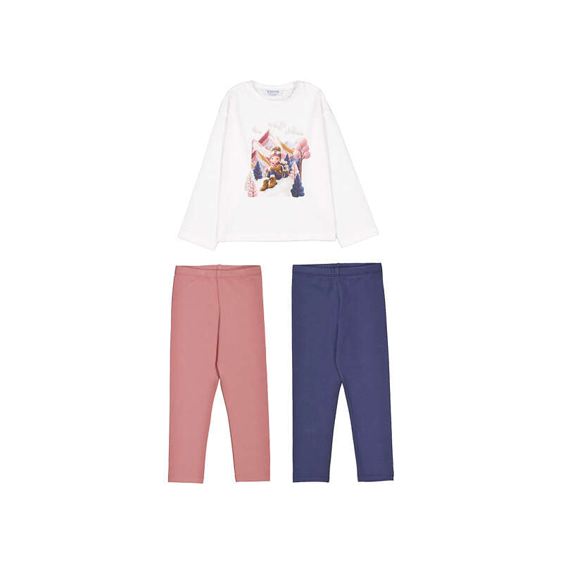Conj. leggings 3 piezas 4735 indigo