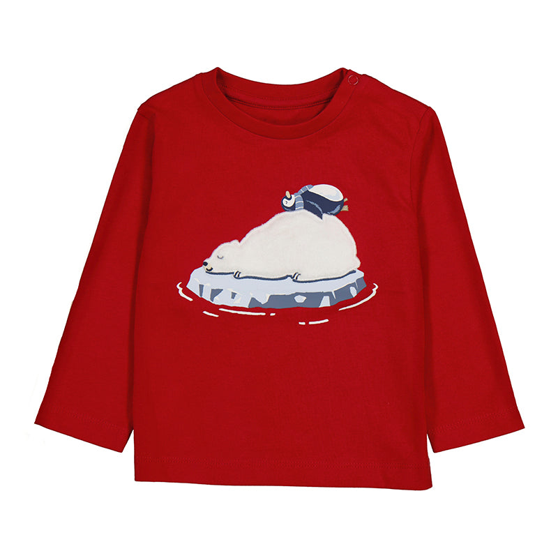 Camiseta m/l   2071 rojo