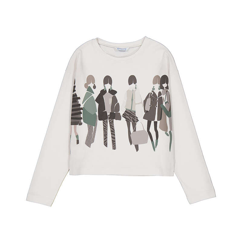 Camiseta 7061 crema