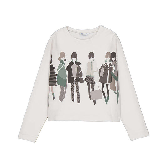 Camiseta 7061 crema