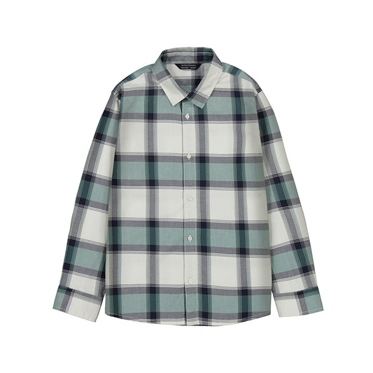 Camisa m/l cuadros 7107 pino