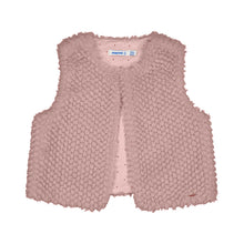 Cargar imagen en el visor de la galería, Conj. Chaleco pelo 2359 cuarzo falda 2901 cuarzo playera 2075 cuarzo
