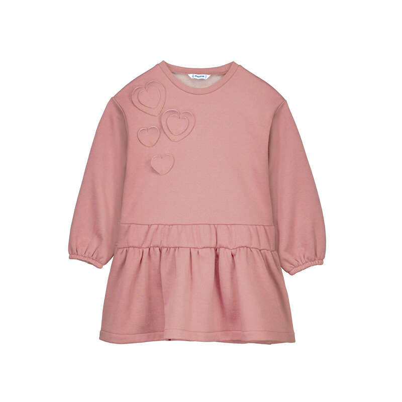 Vestido felpa 3d 4911 pastel