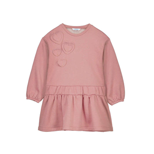 Vestido felpa 3d 4911 pastel