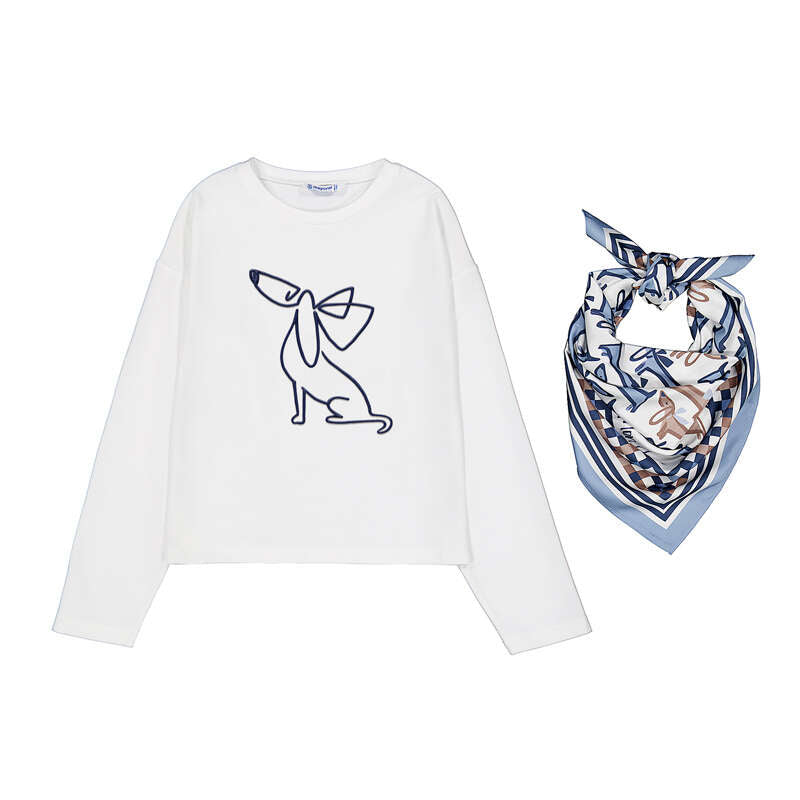 Camiseta 7060 Nata