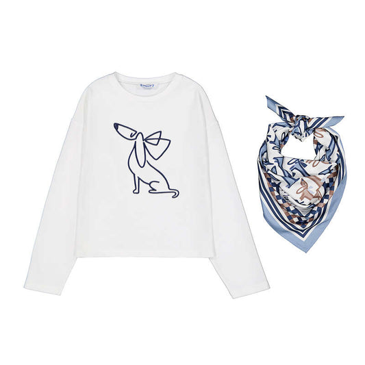Camiseta 7060 Nata
